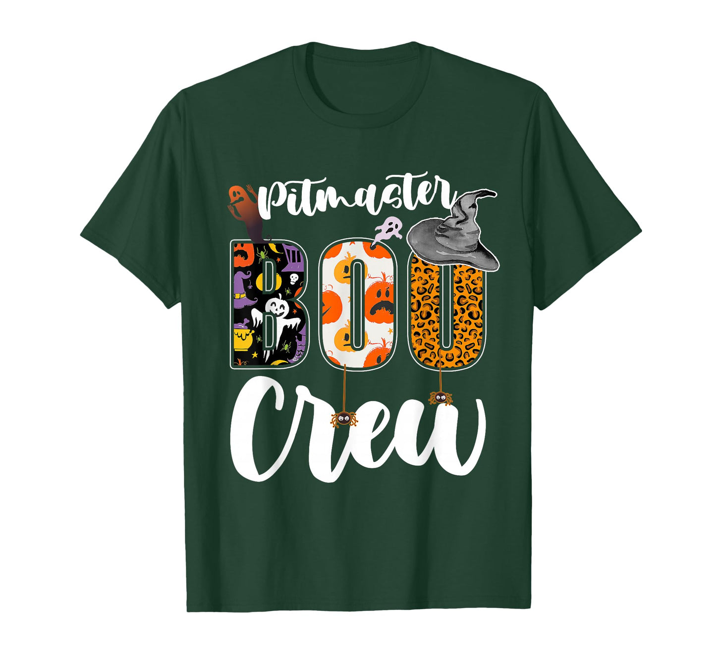 Pitmaster Boo Crew Halloween Match Grill Chef T-Shirt