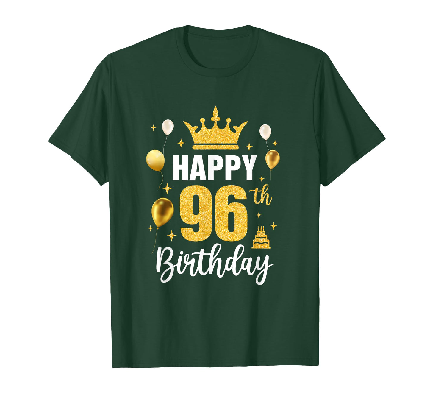 Happy 96Th Birthday Idea For 96 Years Old Man And Woman T-Shirt