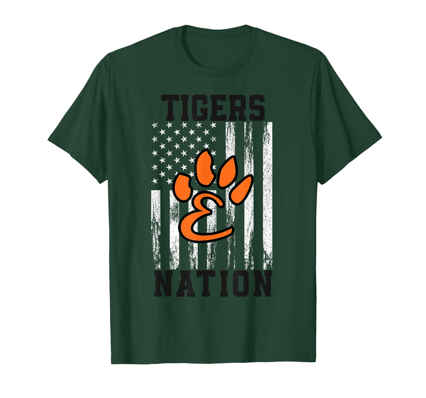 Edwardsville Tigers Logo Nation HS T-Shirt