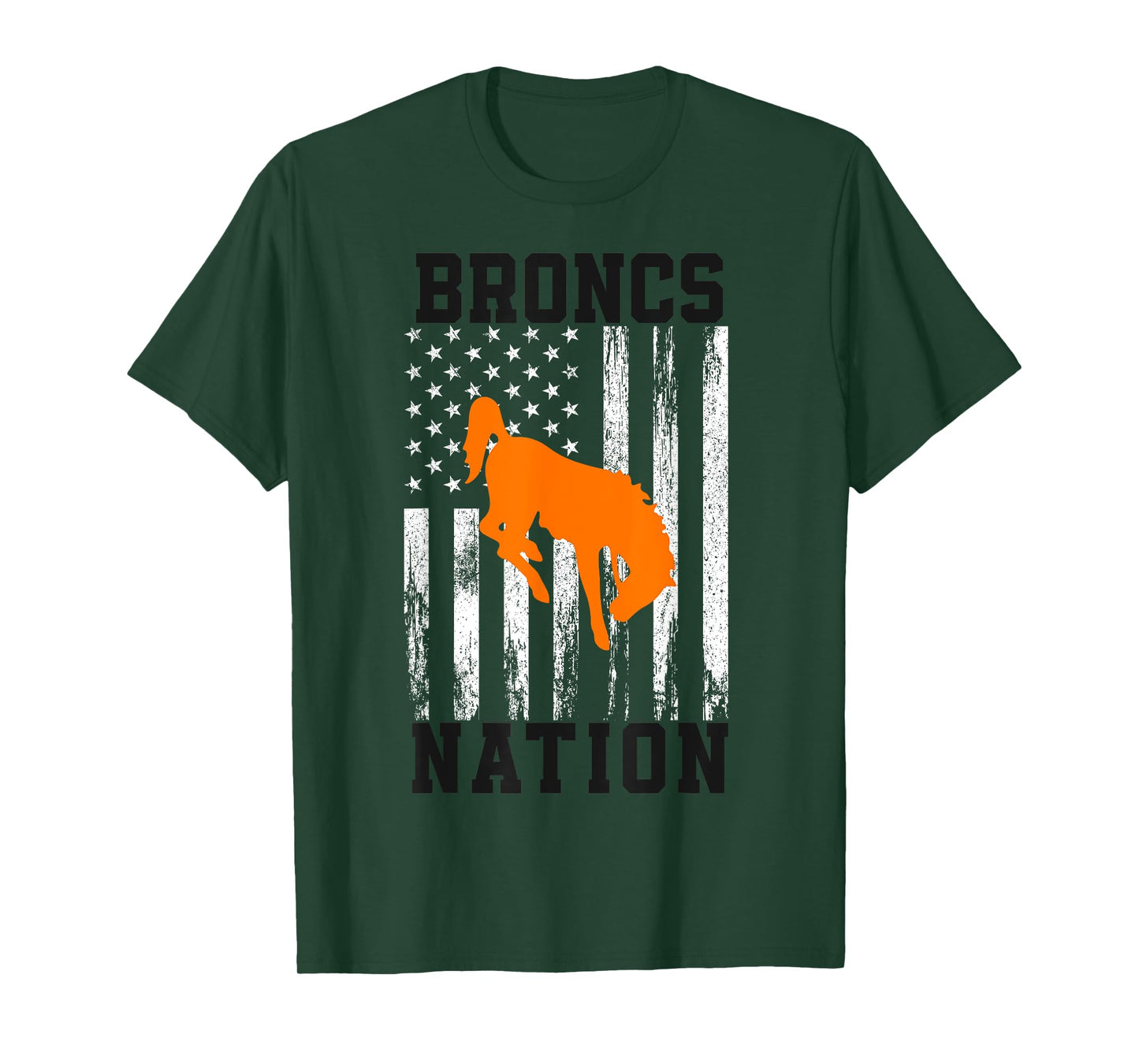 Burns Broncs Logo Nation HS T-Shirt