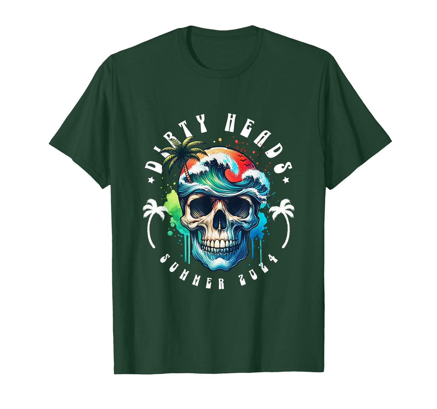 Dirty Heads Summer 2024 Beach T-Shirt