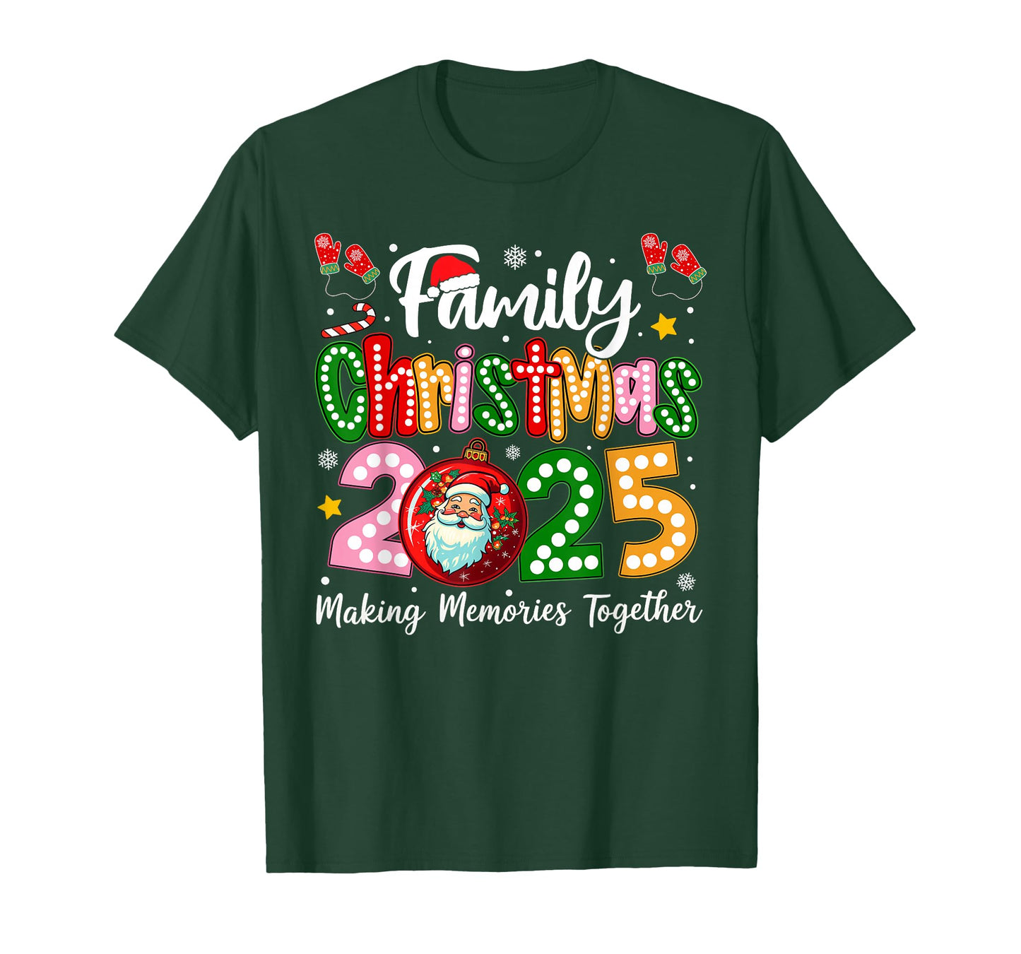 Cruise Squad Making Memories Together Family Trip Christmas T-Shirt