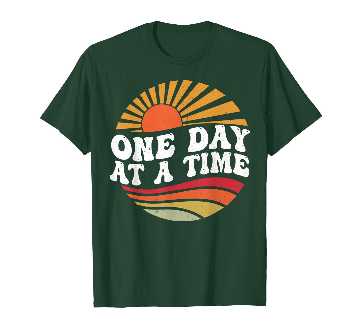 One Day At A Time Retro Vintage T-Shirt