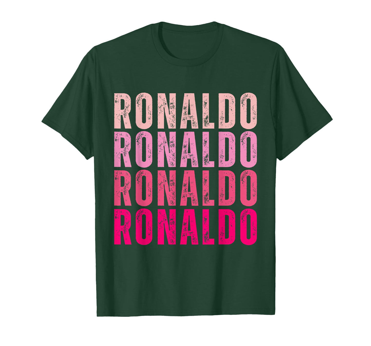 Vintage Ronaldo Personalized Name I Love Ronaldo T-Shirt