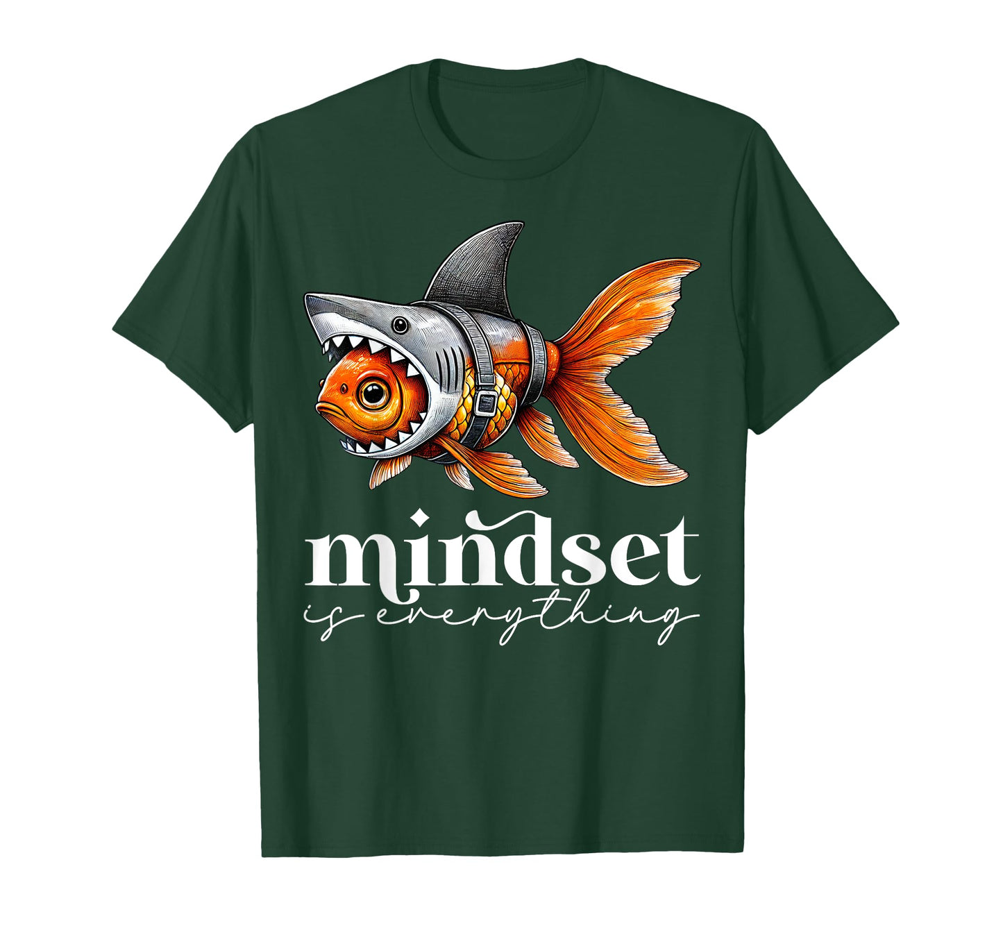 Mindset Mentality Is Everything Motivational Inspirational T-Shirt