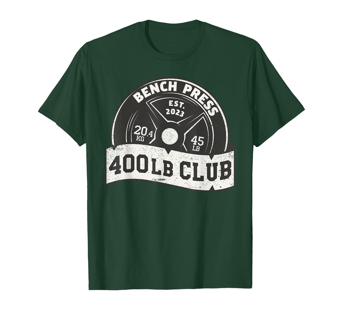 400 Lb Pound Club Bench Press Dead Lift Squat Train Women T-Shirt