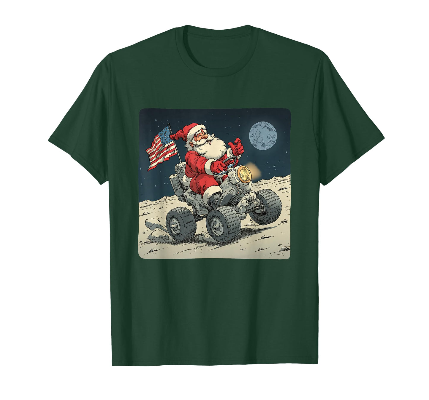 Awesome Moon Christmas Party Costume for Space Lovers T-Shirt