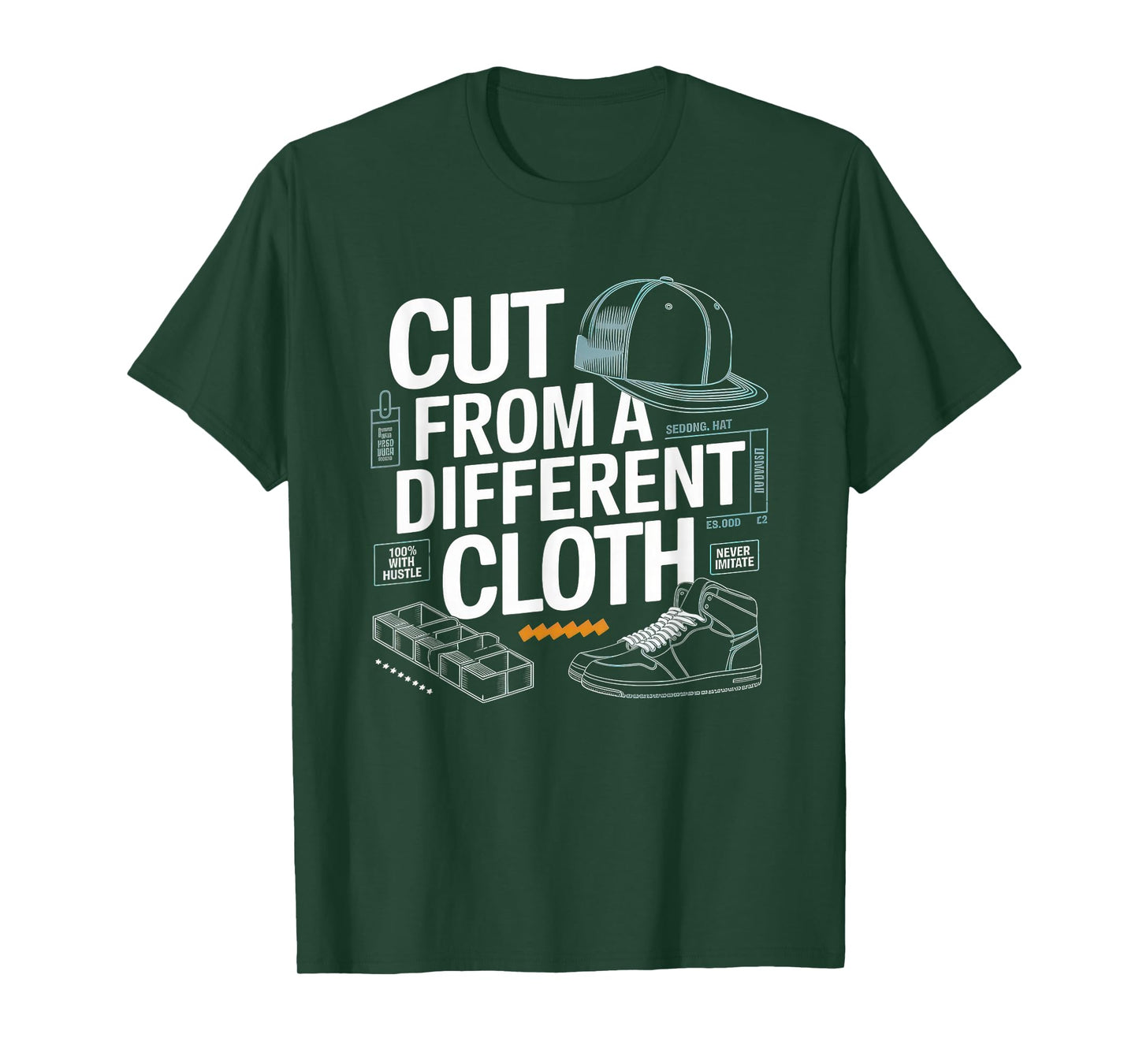 Cut From A Different Cloth Tshirt Men Women Urban Hip Hop T-Shirt