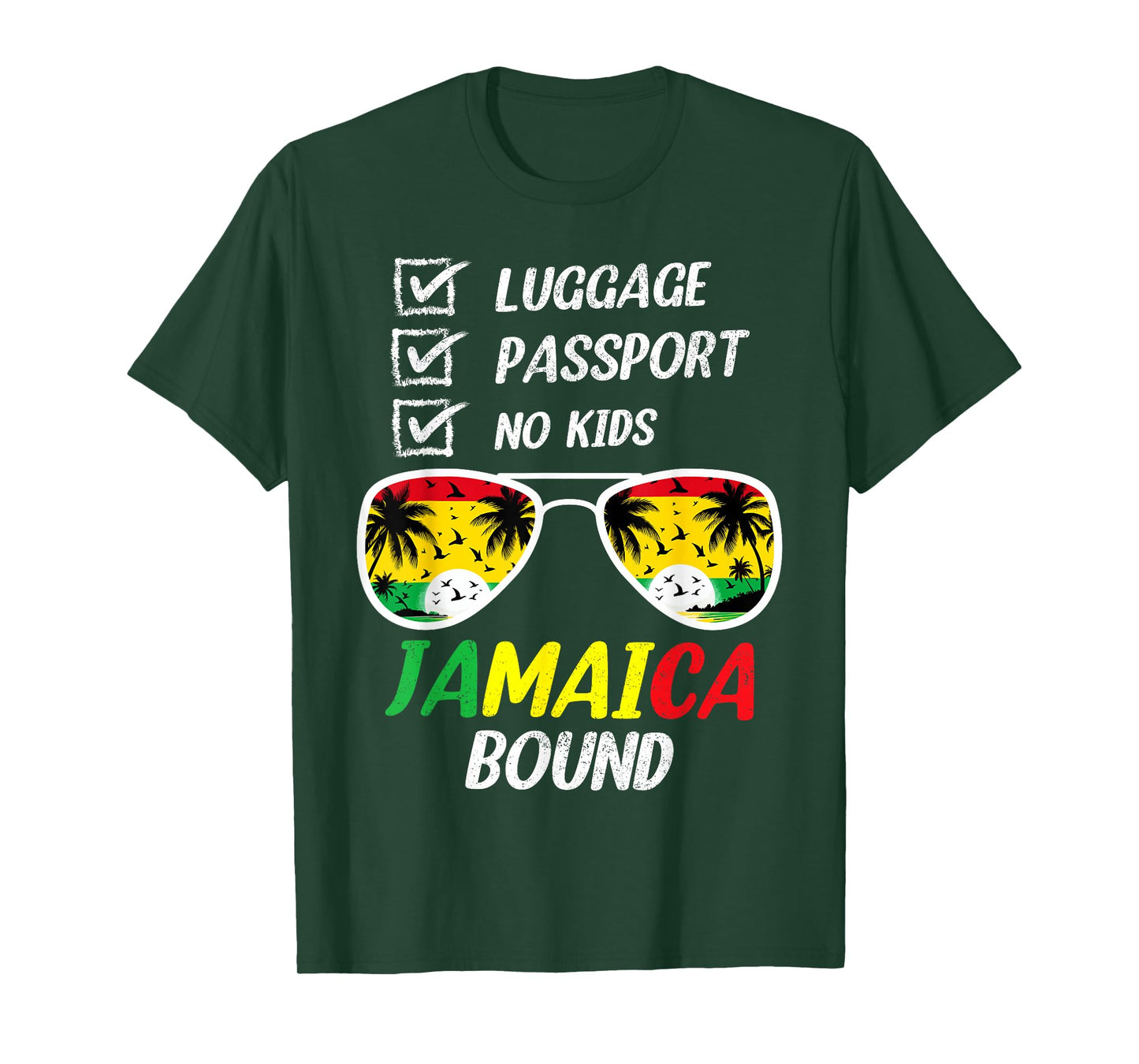 Jamaican Travel Vacation Trip Outfit To Jamaica Men Women T-Shirt