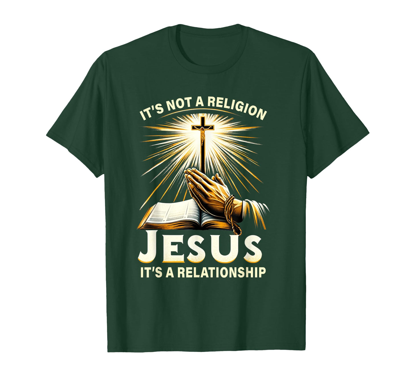 It's Not A Religion Jesus It's A Relationship T-Shirt