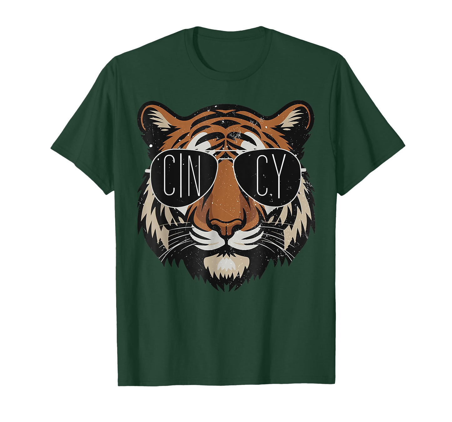 Touchdown American Football Game Day Thanksgiving Tiger T-Shirt