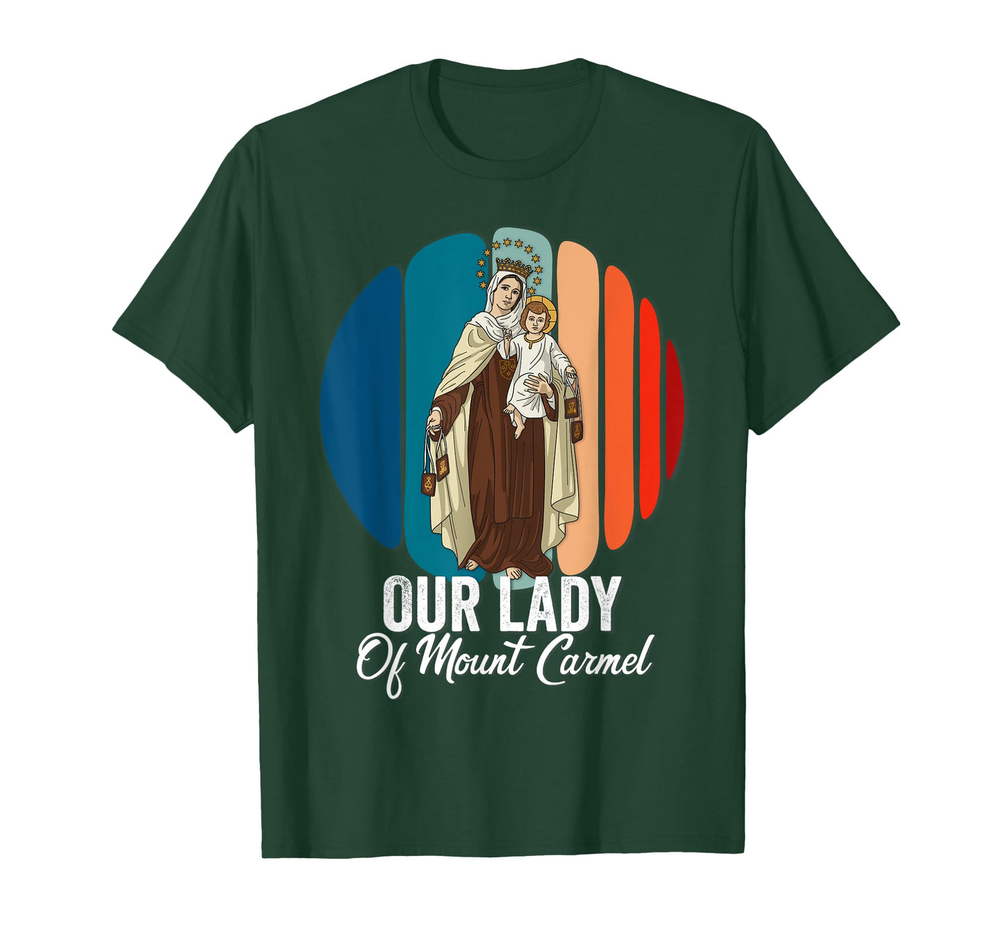 Our Lady of Mount Carmel Marian Catholic T-Shirt