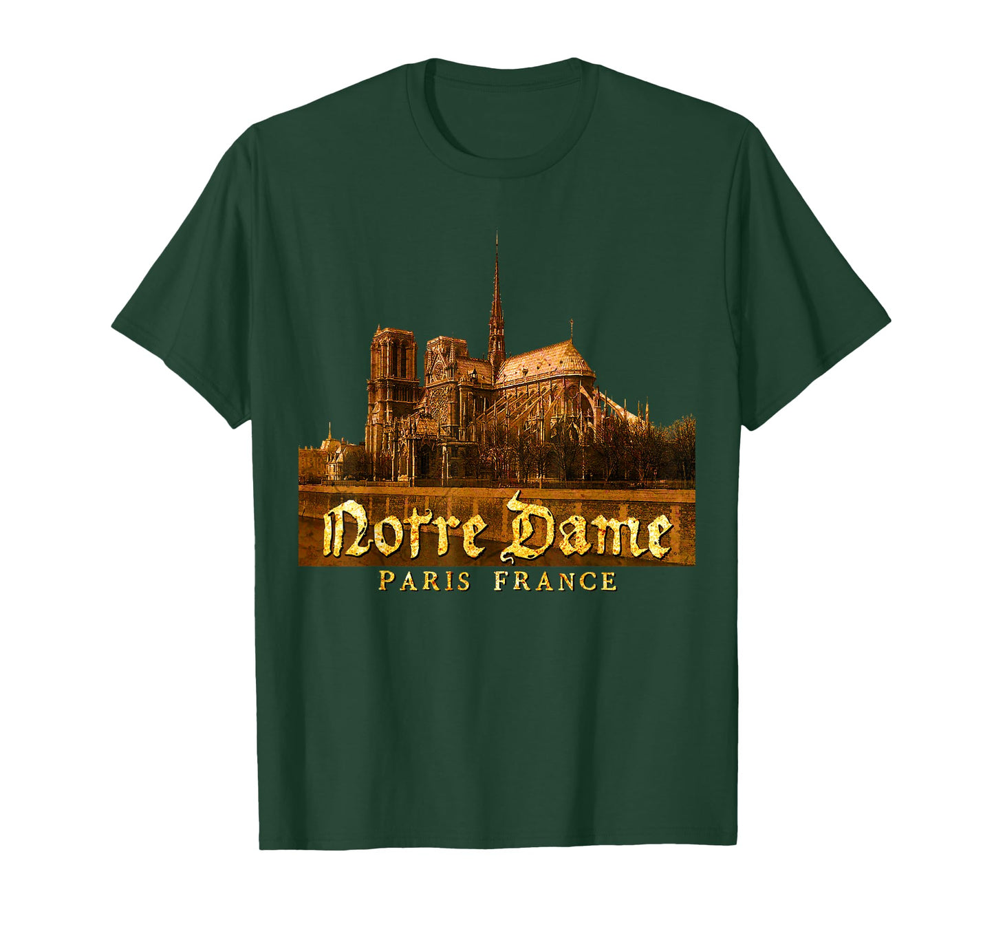 Notre Dame Cathedral Paris (Cathédrale Notre-Dame de Paris) T-Shirt