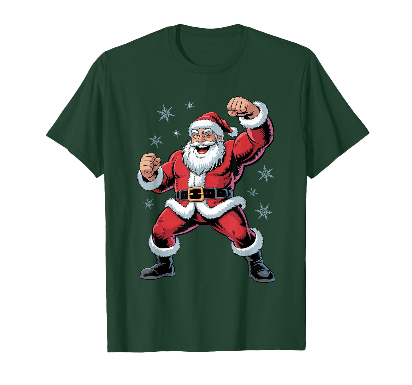 Santa Dancing Funny Dancer Holiday Christmas Xmas Pajama T-Shirt