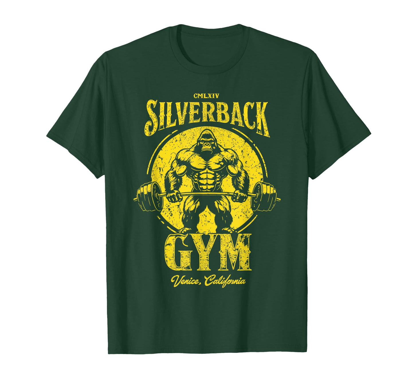 96.4% Silverback Gym apparel, body building, Strongman, GYM T-Shirt