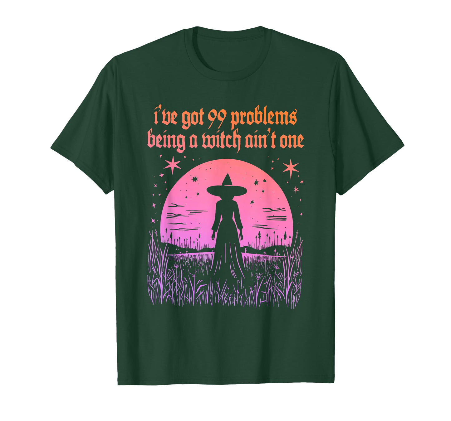 I've Got 99 Problems Being A Witch Ain't One Funny Witch T-Shirt