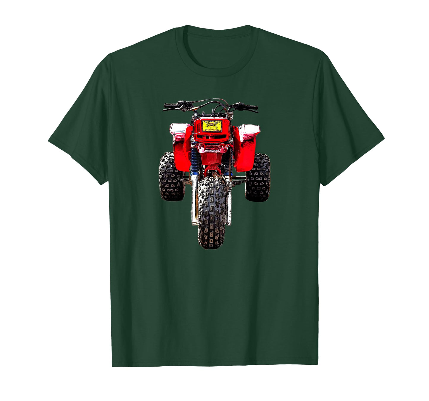 250 R 3 Wheeler, All Terrain Vehicle 1985 Vintage Retro Three Wheeler ATV ATC 250R T-Shirt, Small, Black