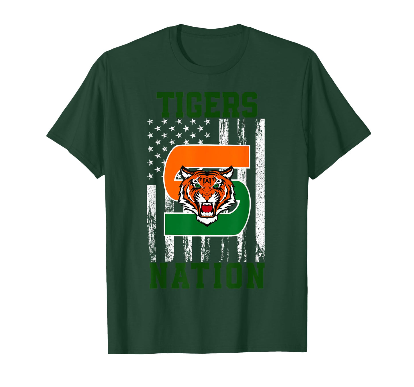 Stockbridge Tigers Logo Nation HS T-Shirt