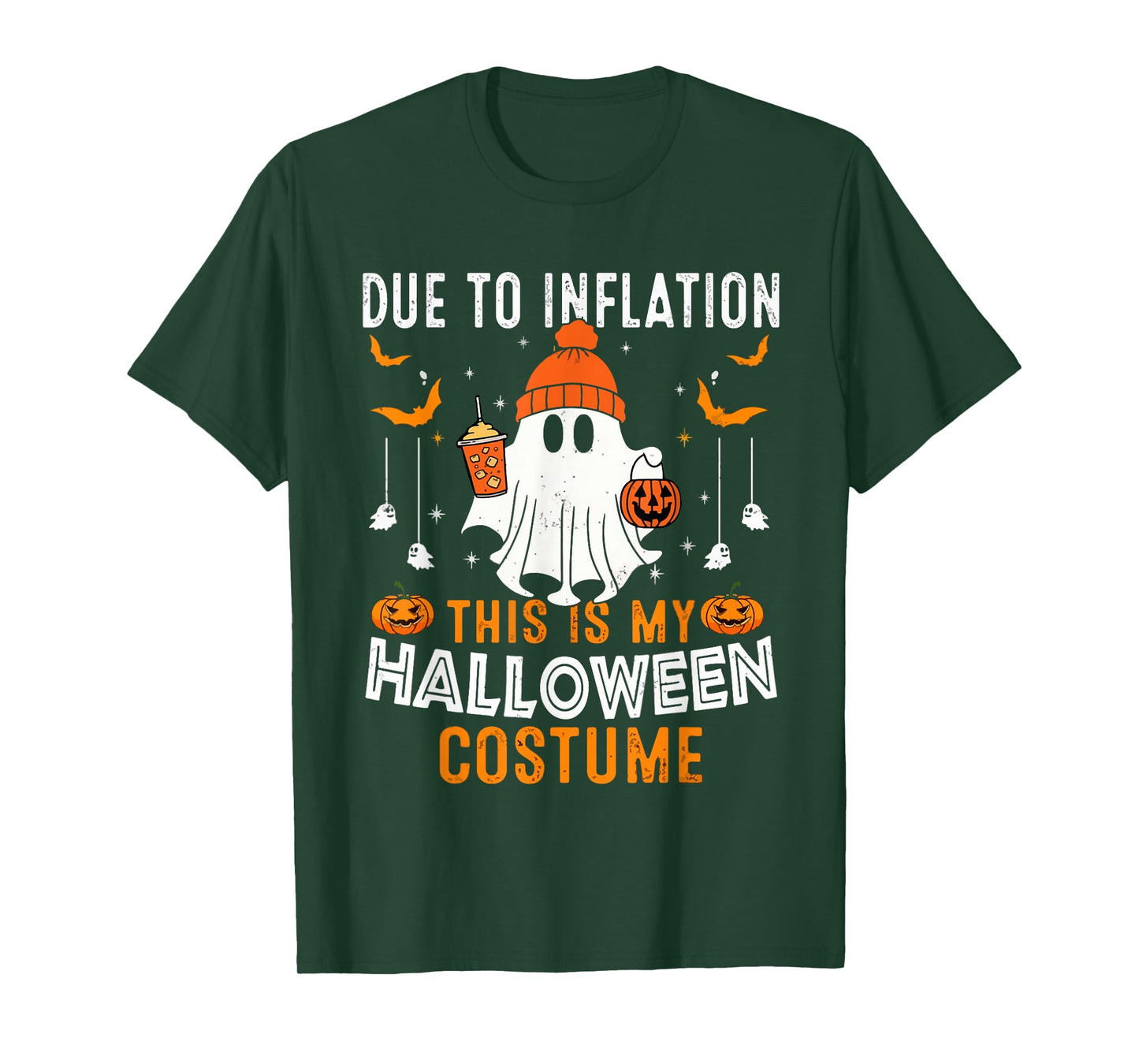 Due to Inflation This Is My Halloween Costume Halloween T-Shirt