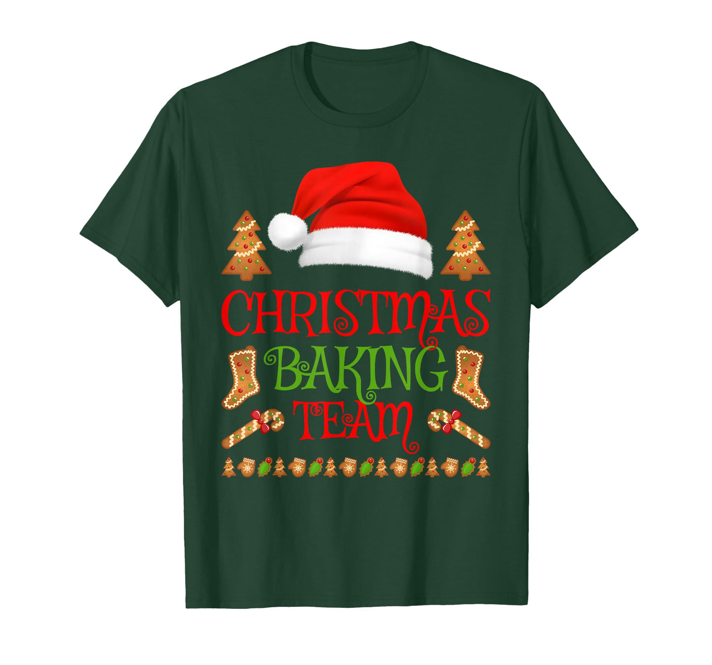Christmas Baking Team Funny Cookie Baking Xmas T-Shirt