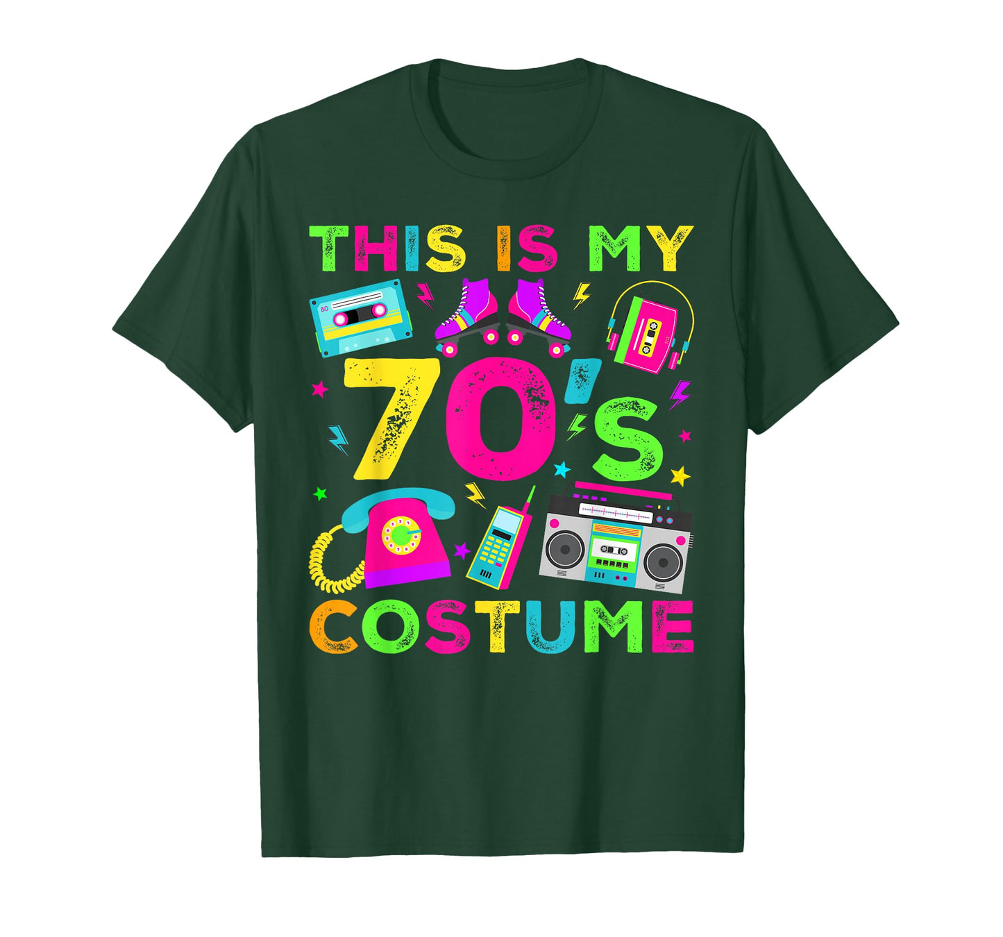 This is my 70's Costume Outfit Seventies Retro Party T-Shirt