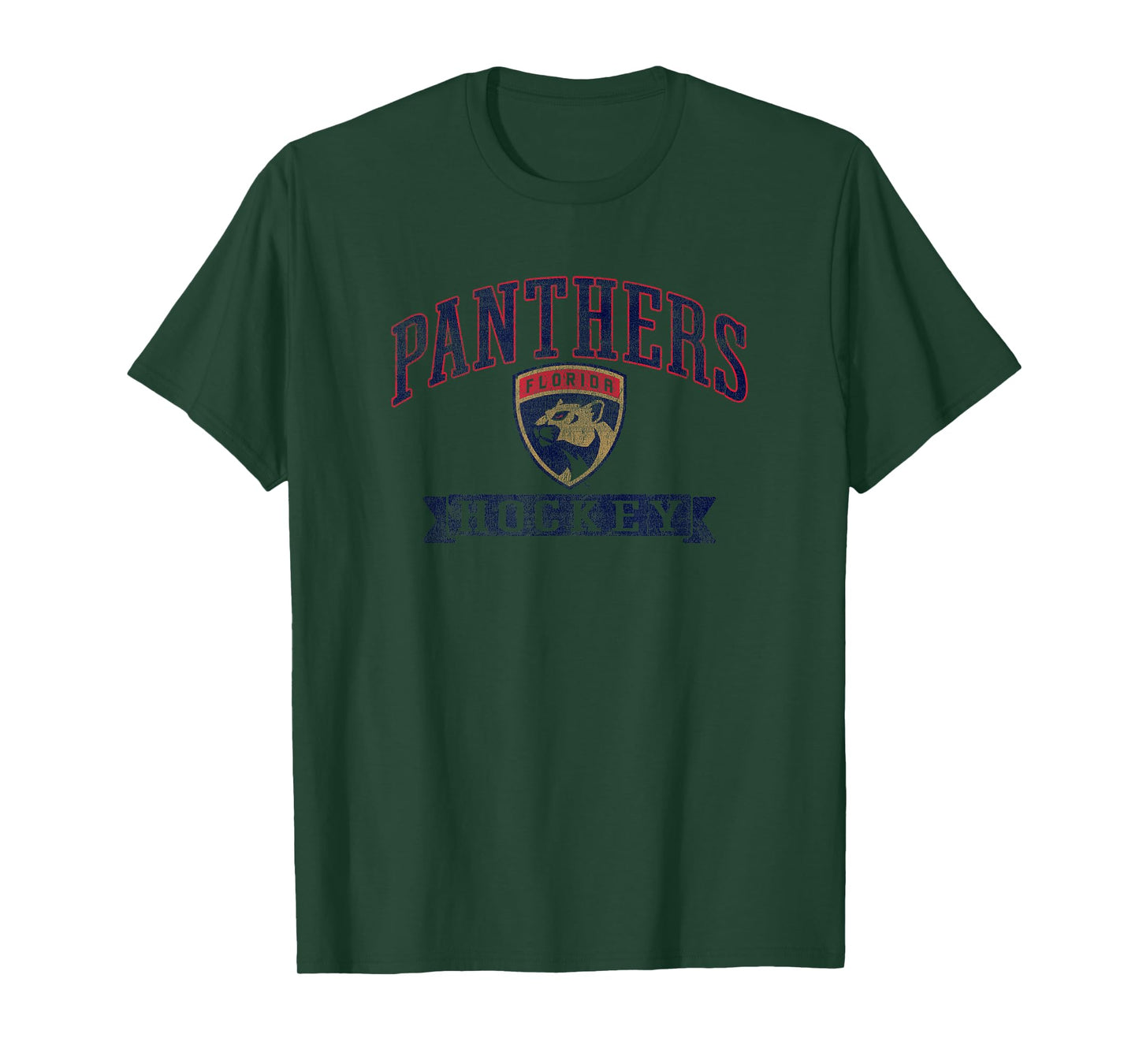 Florida Panthers Vintage Hockey White Officially Licensed T-Shirt