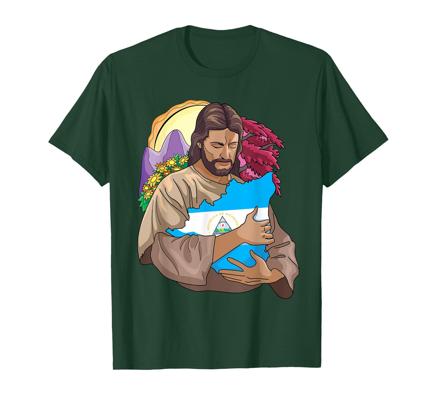 Cami_seta Cristiana Catolica De Nicaragua T-Shirt
