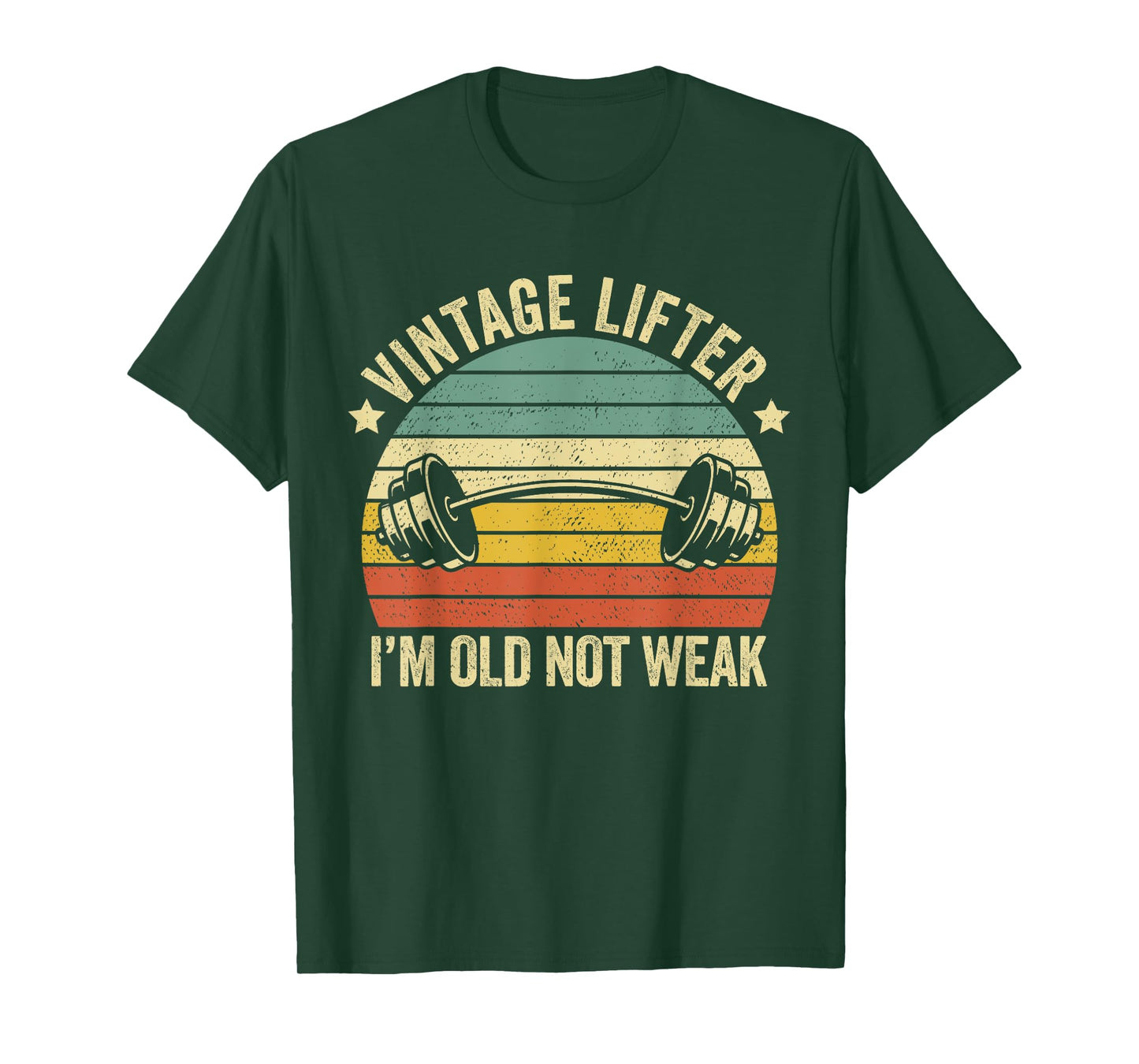 Vintage Lifter I’m Old Not Weak T-Shirt