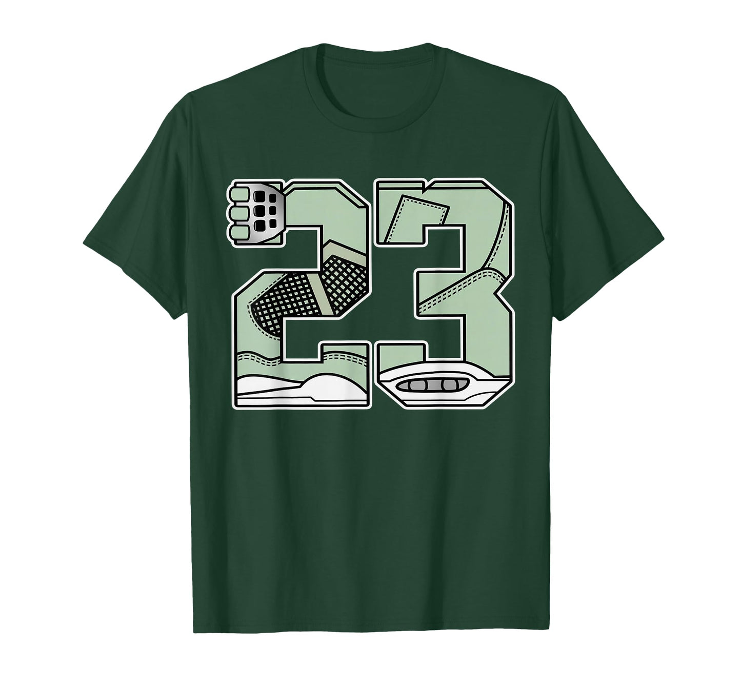 Number 23 Seafoam Abundance 4s Matching Tee For Men Women T-Shirt