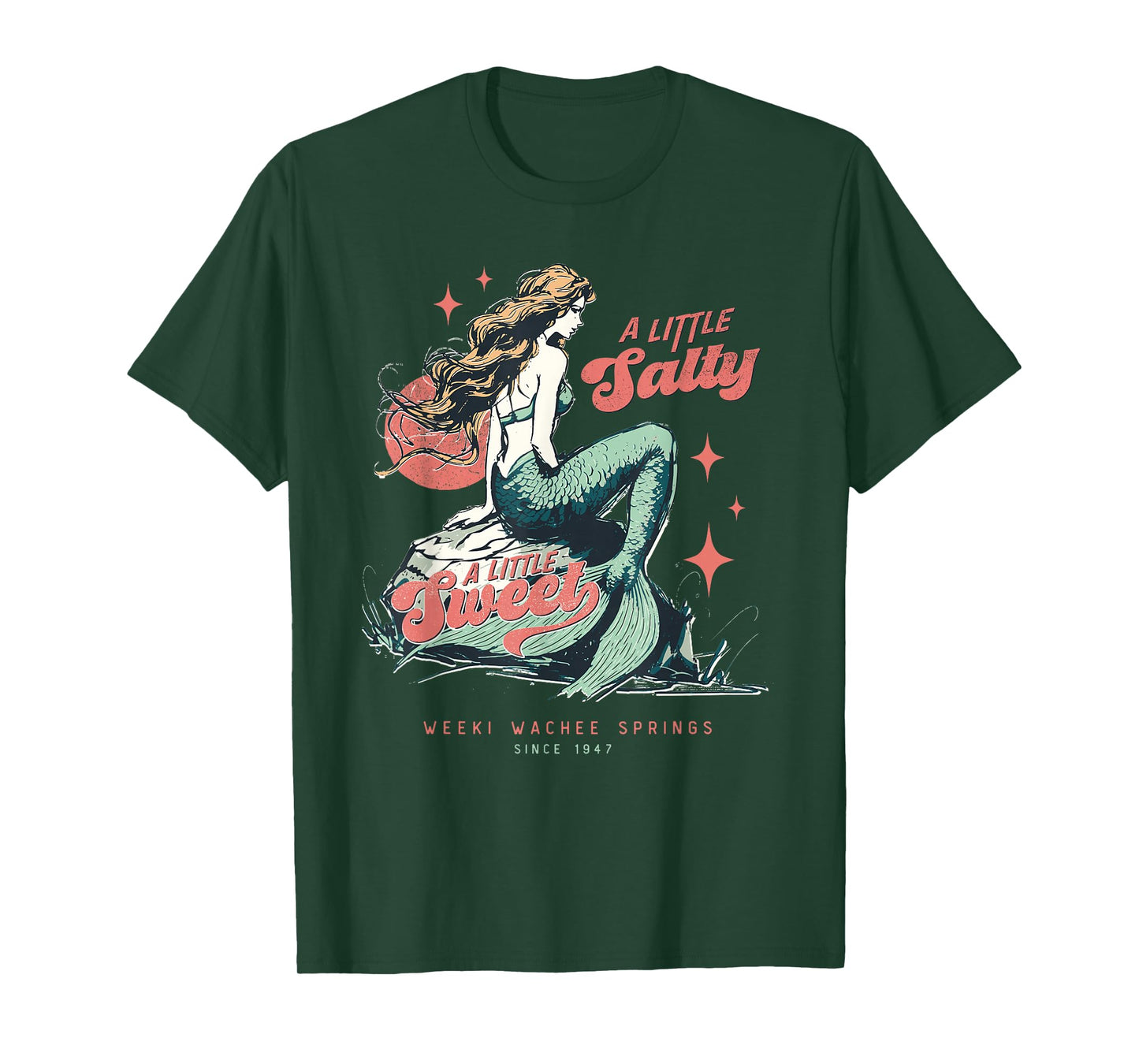 Weeki Wachee Springs – A Little Salty, A Little Sweet Retro T-Shirt
