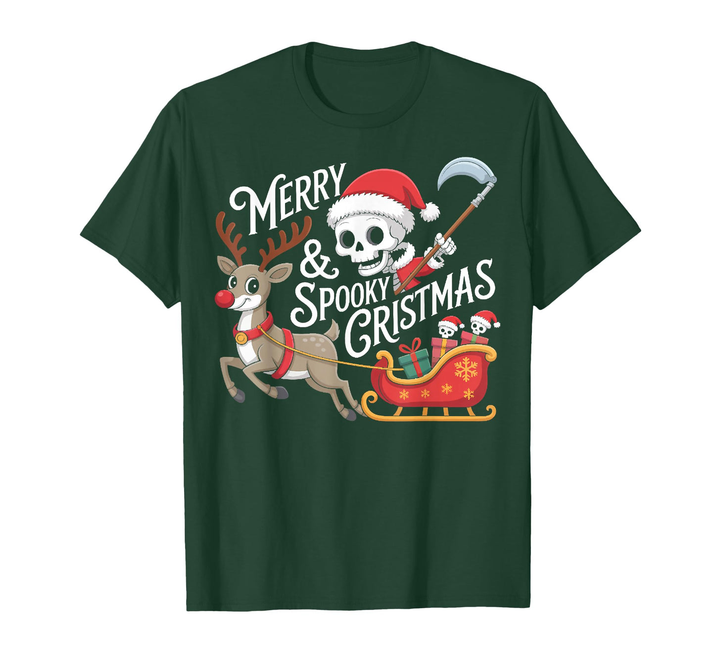 Cute Oh Christmas Bee Xmas Family Xmas Holidays Outfit T-Shirt