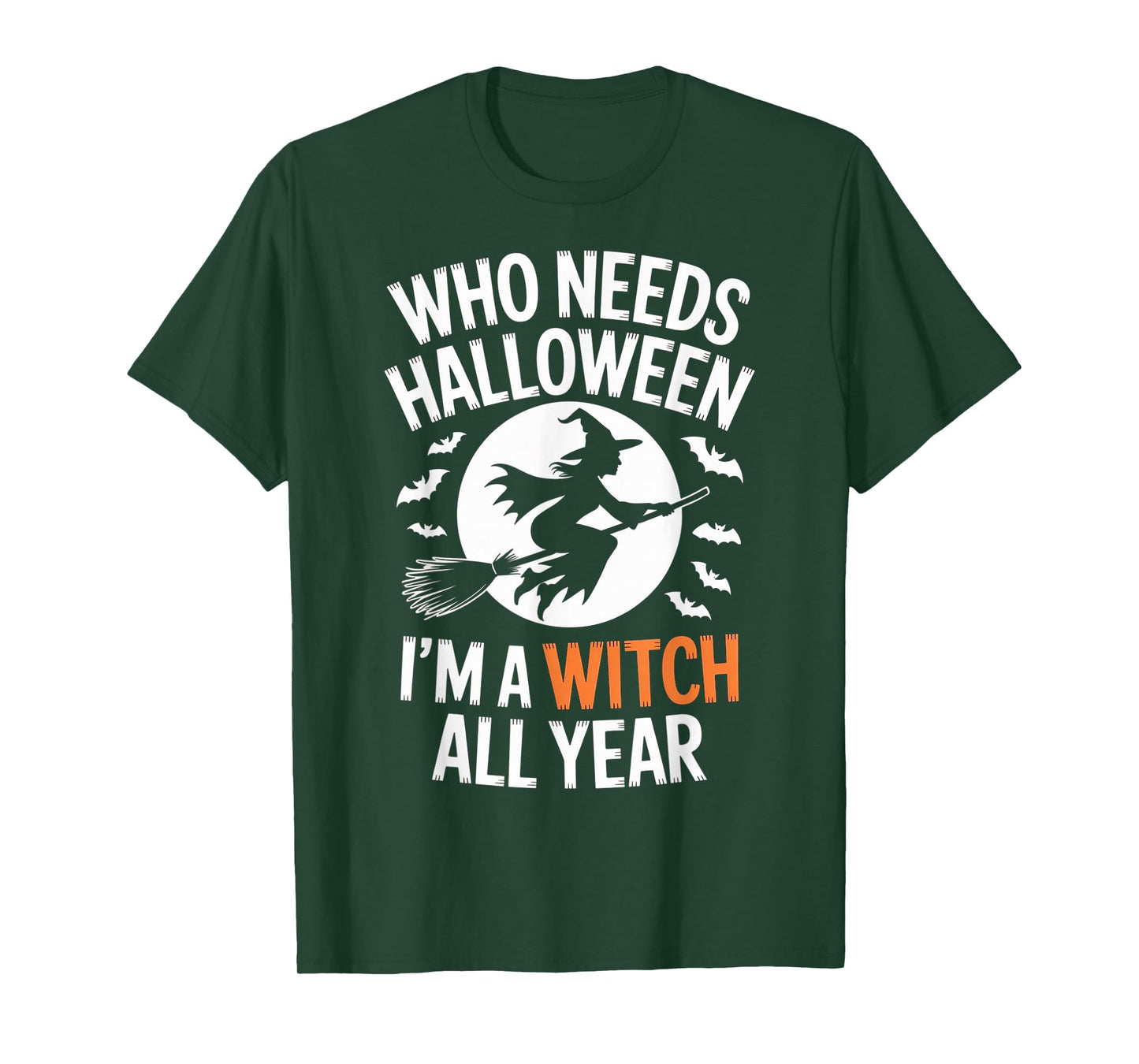 Funny Halloween Broomstick Saying Women Sarcastic Witch T-Shirt