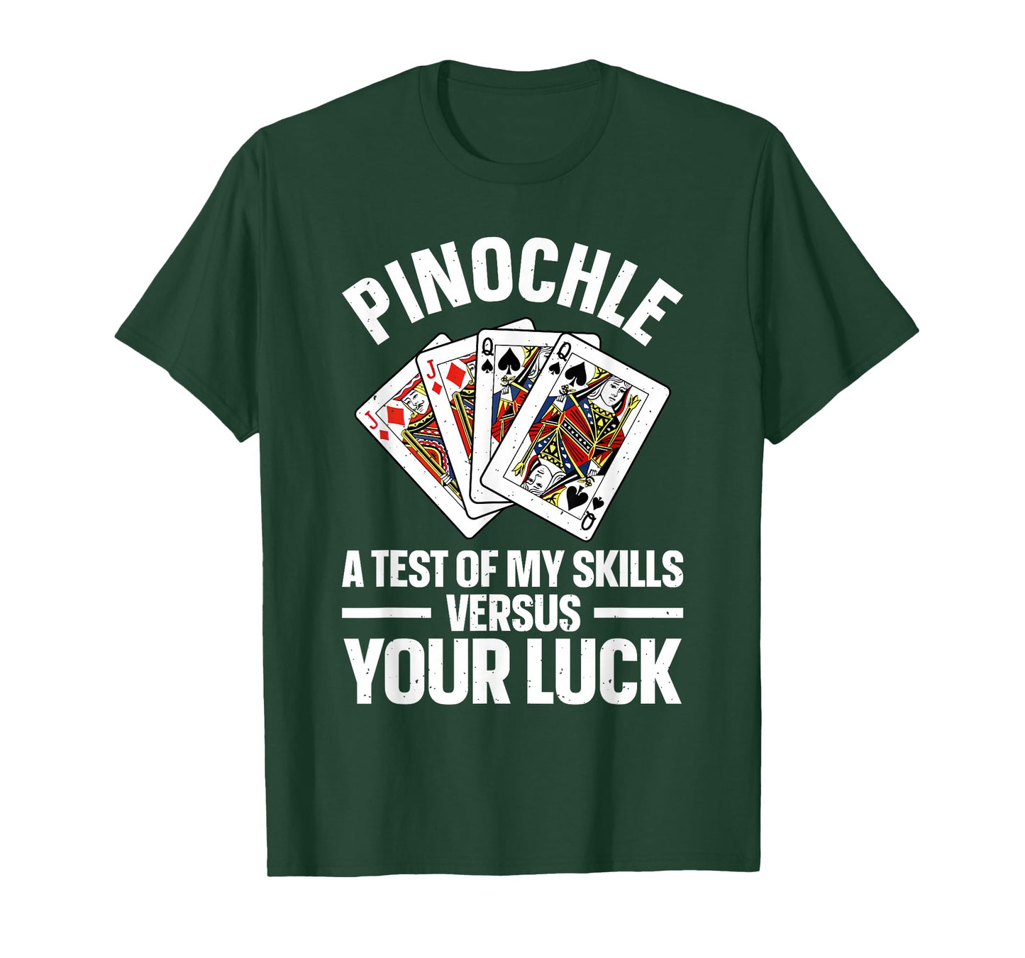 Cute Pinochle Design For Men Women Card Game Pinochle Lover T-Shirt