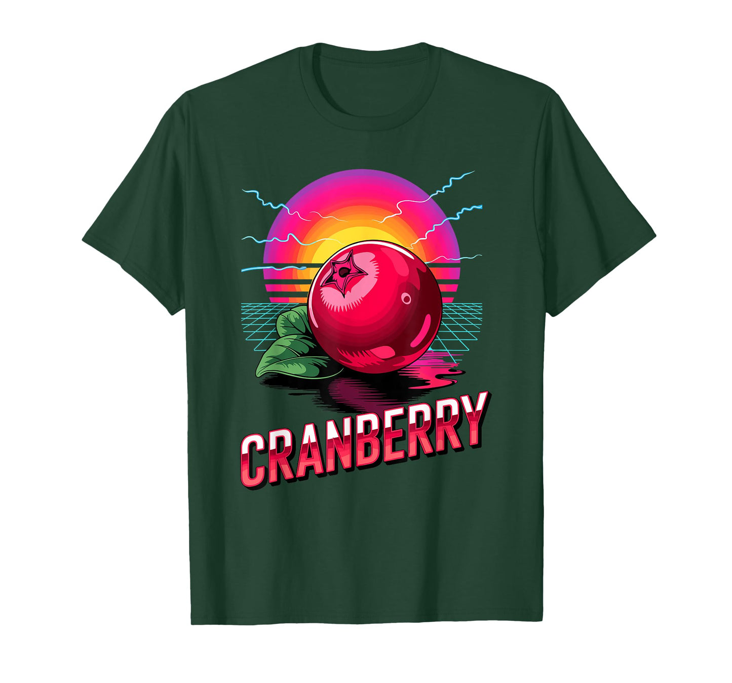 90s Vintage Cranberry Fruit Cranberries T-Shirt