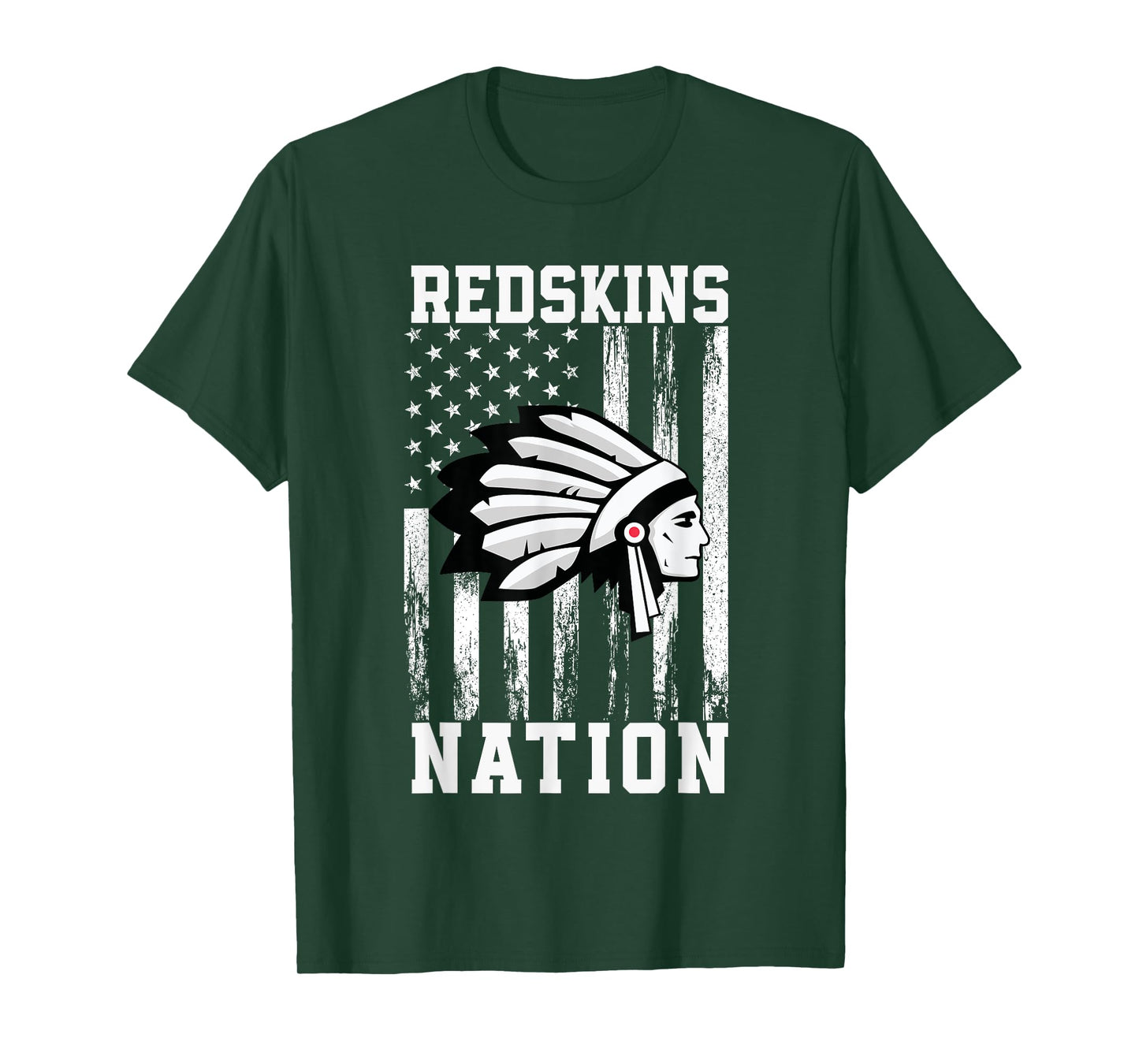 Wapakoneta Redskins Logo Nation HS T-Shirt