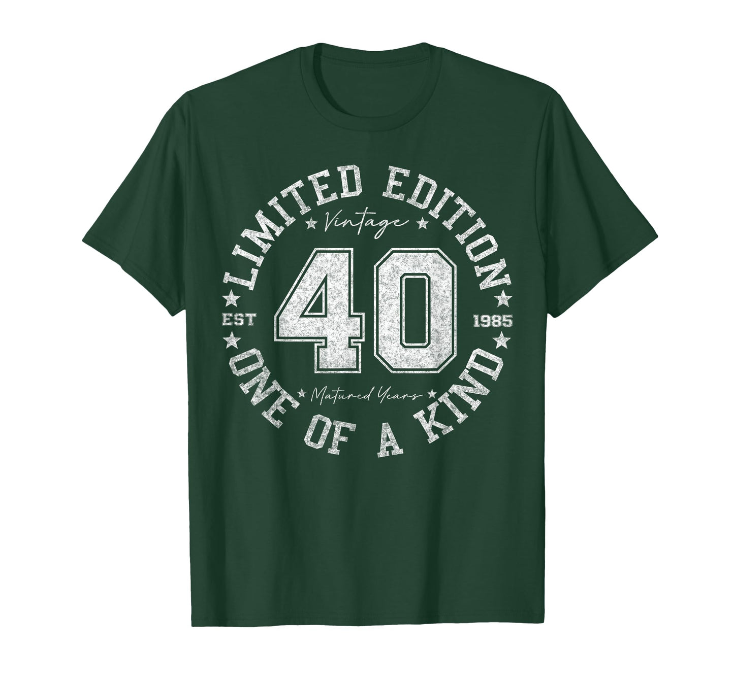 40 Year Old Gifts Vintage 1985 Limited Edition 40th Birthday T-Shirt