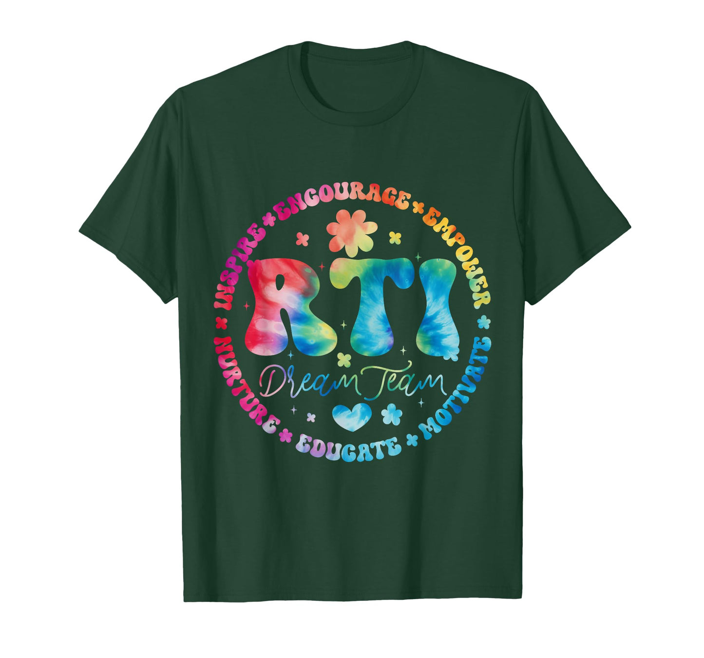 Groovy RTI Dream Team T Response Intervention Squad T-Shirt