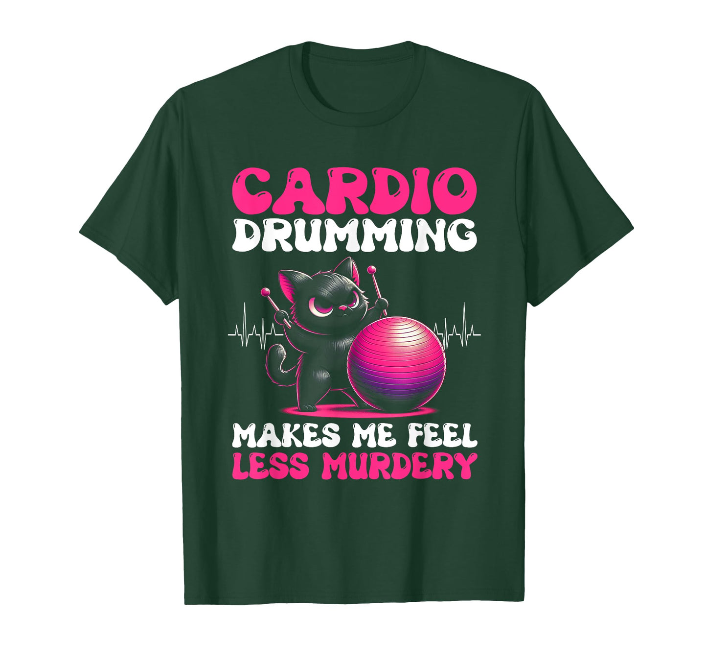 Drumming fitness Cardio drumming women T-Shirt