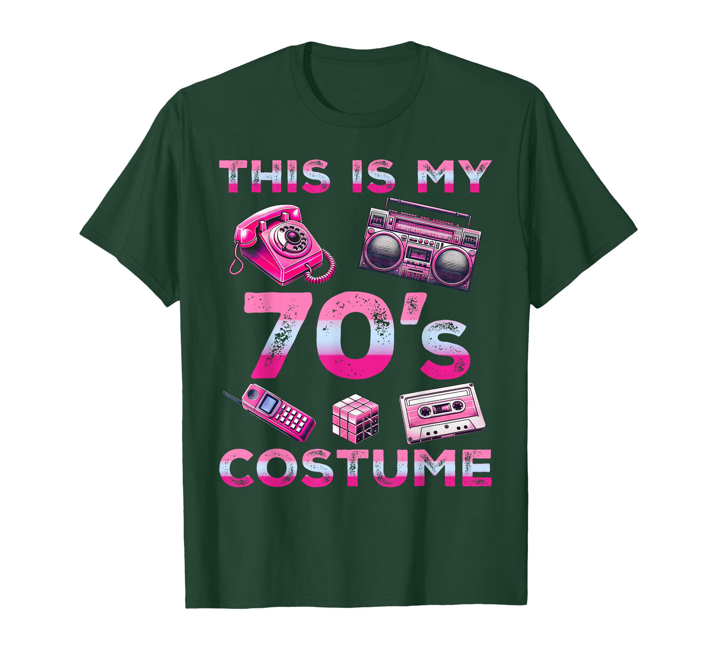 This is my 70's Costume Outfit Seventies Retro Party T-Shirt