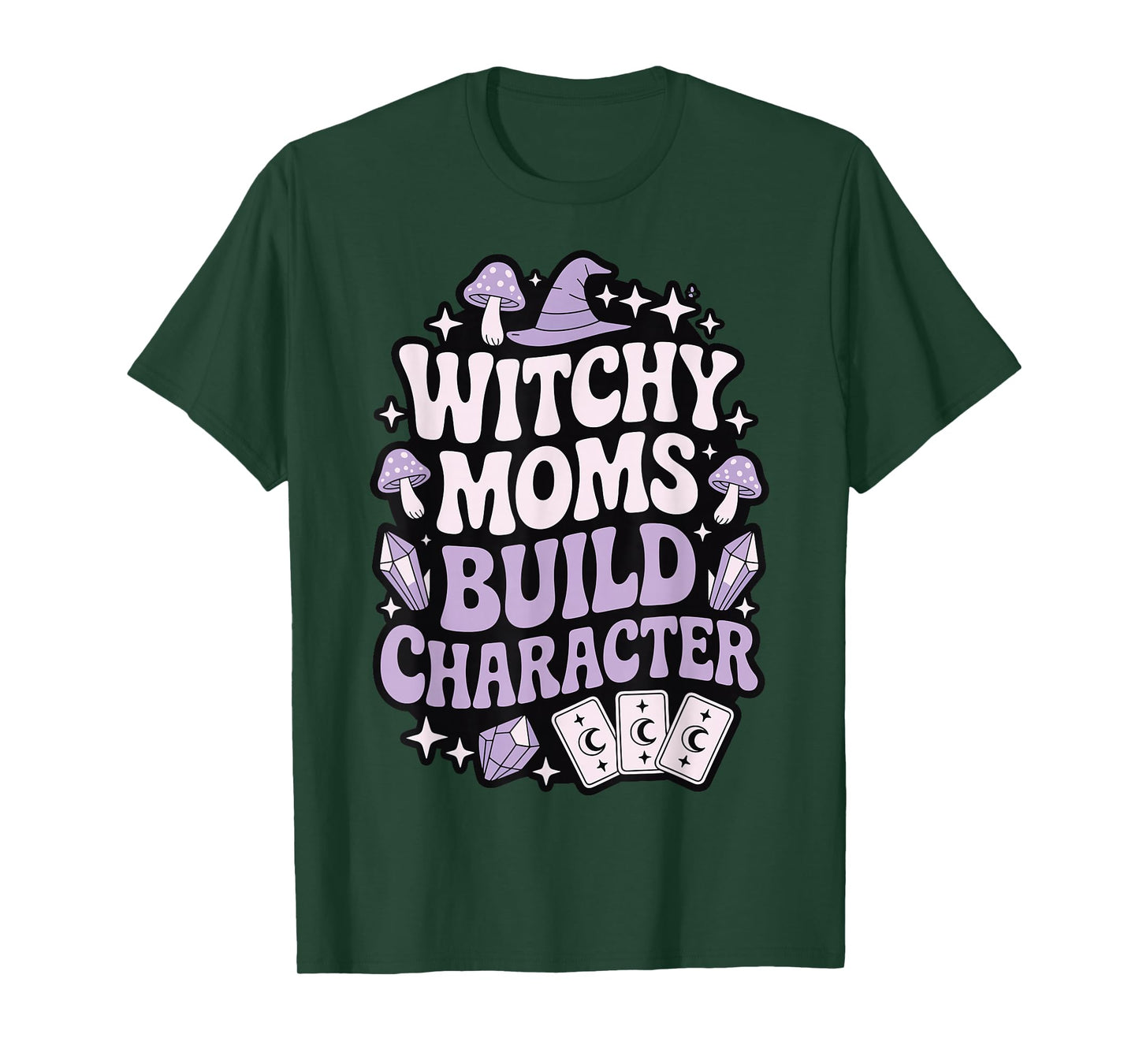Witchy Moms Build Character T-Shirt