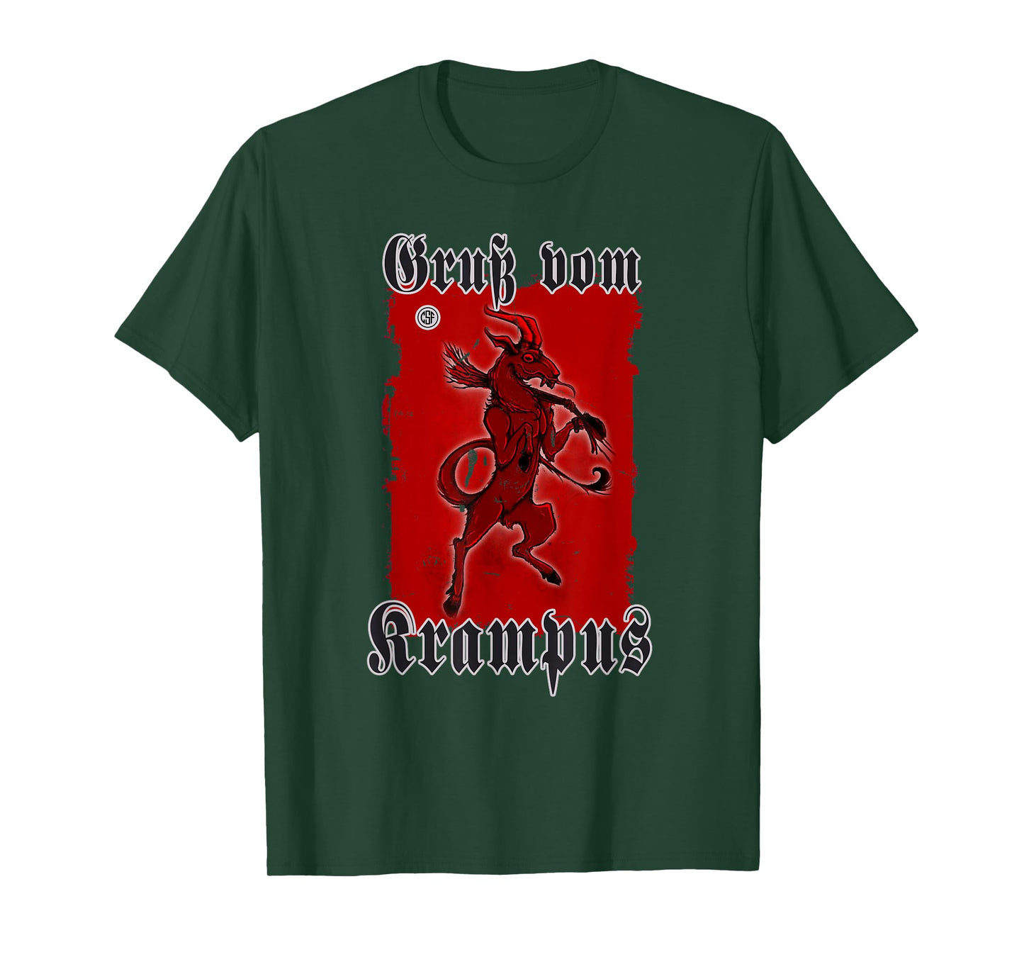 Greeting from Krampus Christmas Legend Figure T-Shirt