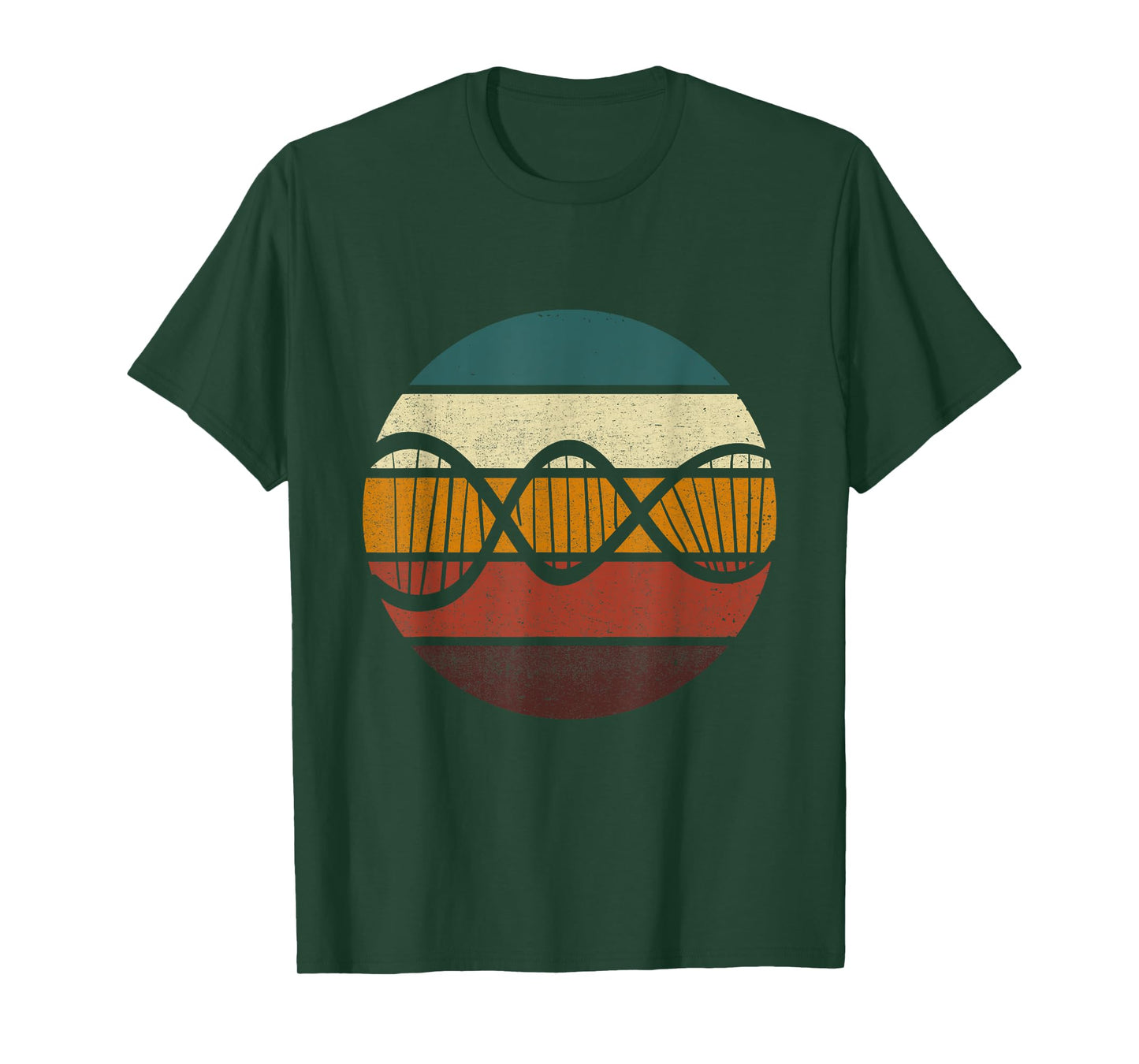 Biochemist Retro DNA Vintage Biochemistry Microbiologist T-Shirt
