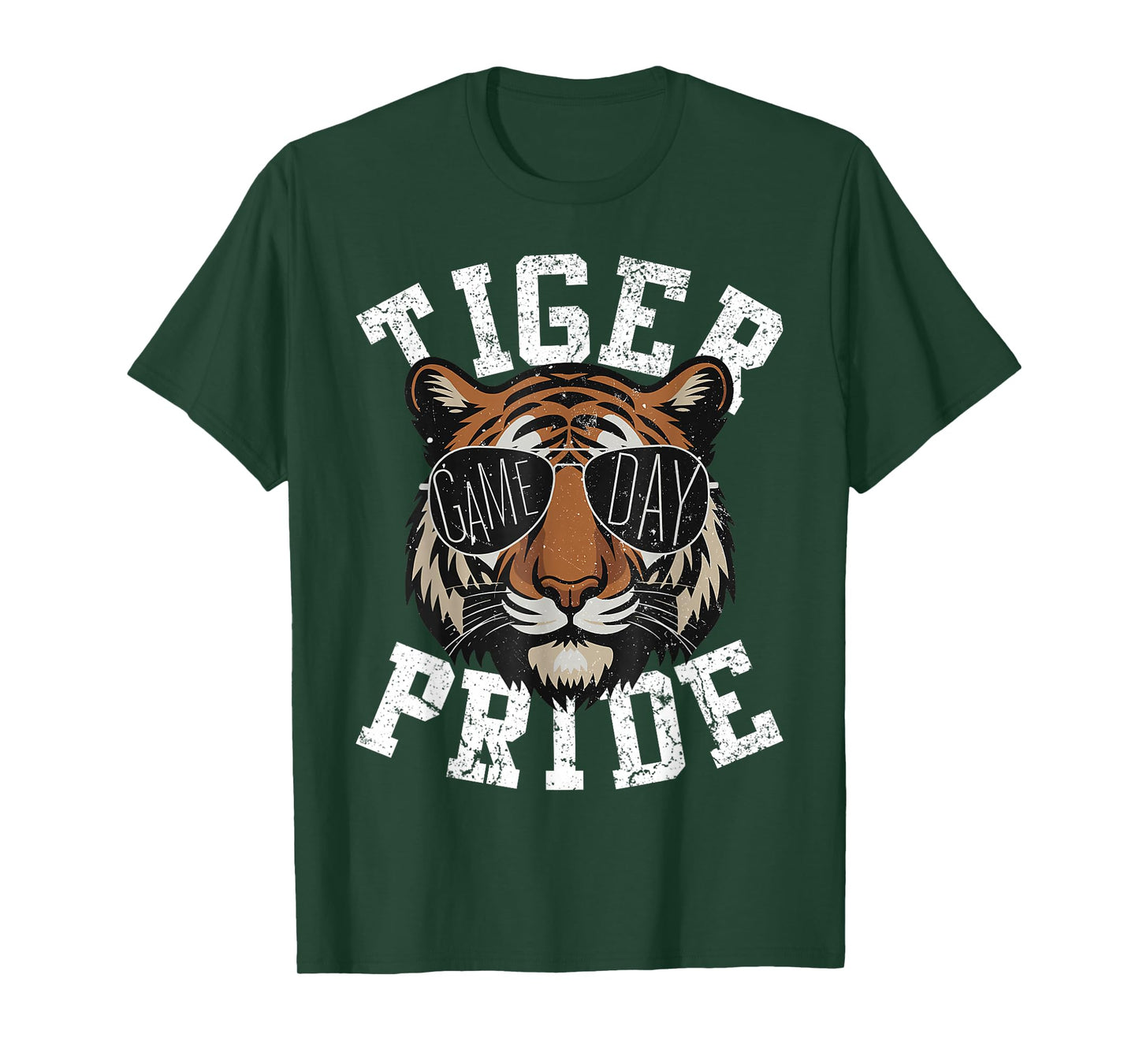 Retro Vintage Tiger Pride Tiger Mascot School Sports Team T-Shirt