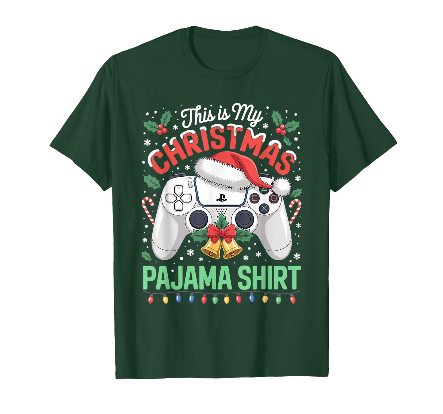This is My Christmas Pajama Gamer Video Game Boys Kids T-Shirt