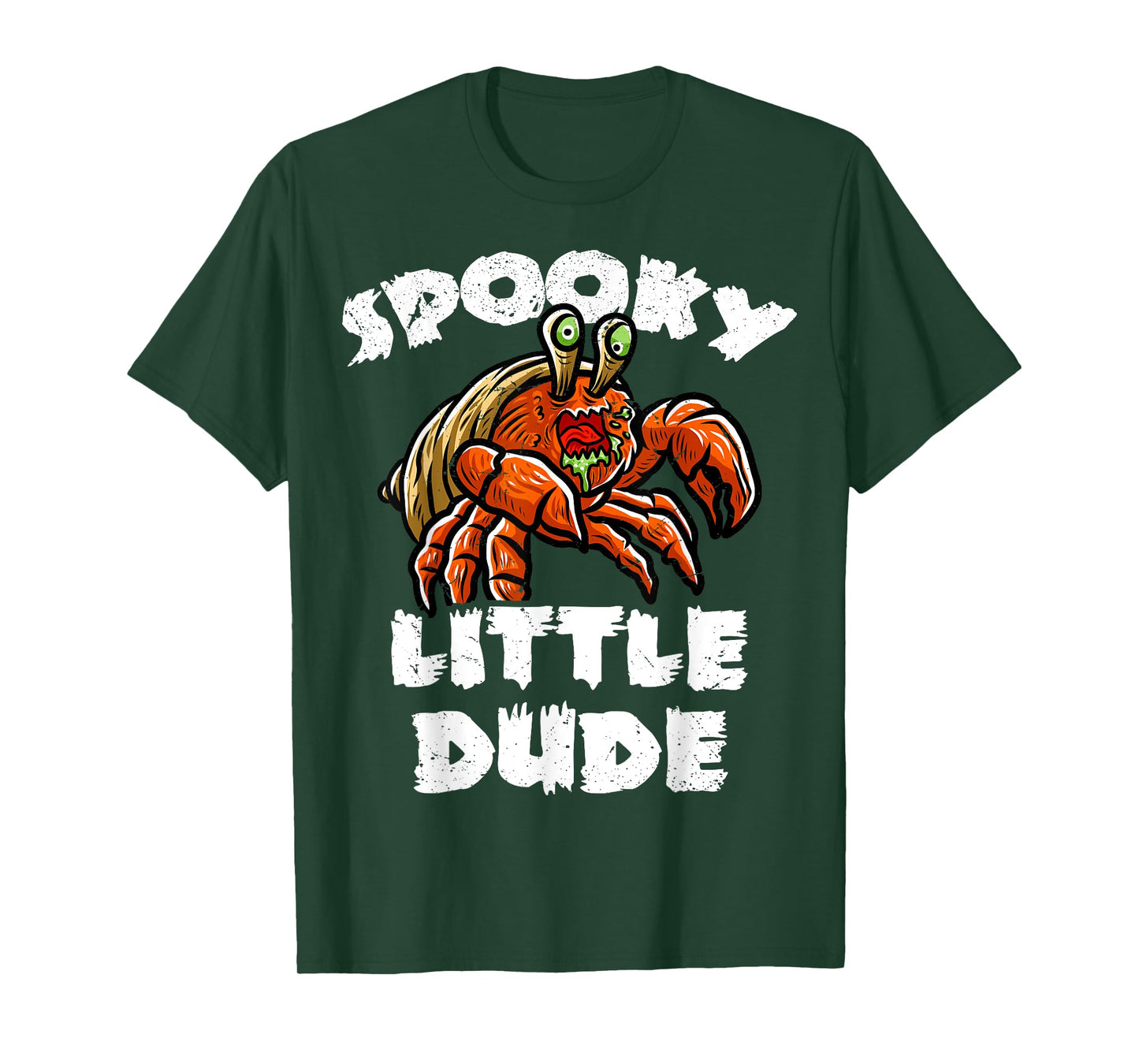 Hermit Crab Boo Zombie Trick Or Treat Halloween Costume T-Shirt