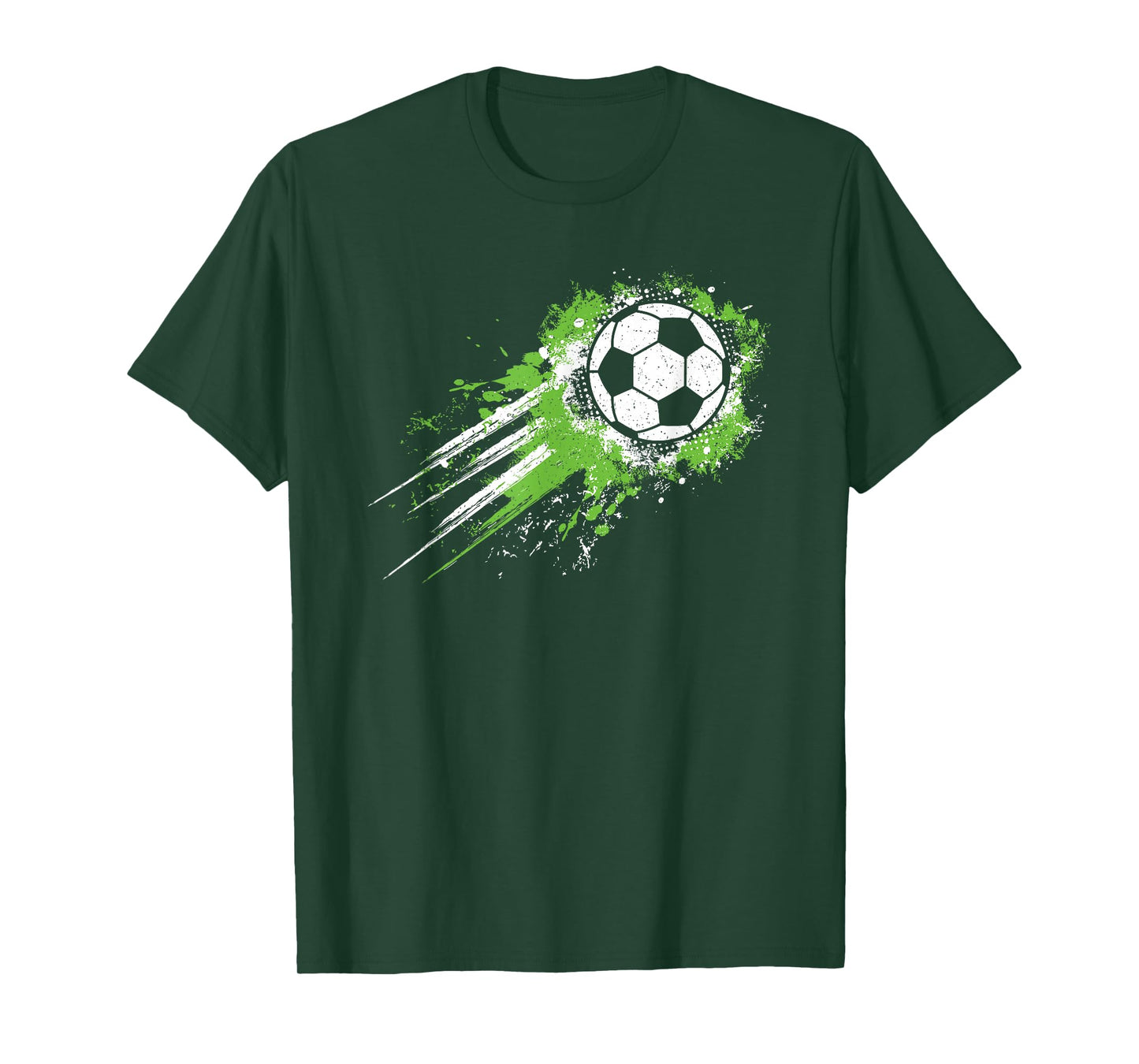 Soccer Ball Vintage Soccer Player Men Boys Kids T-Shirt