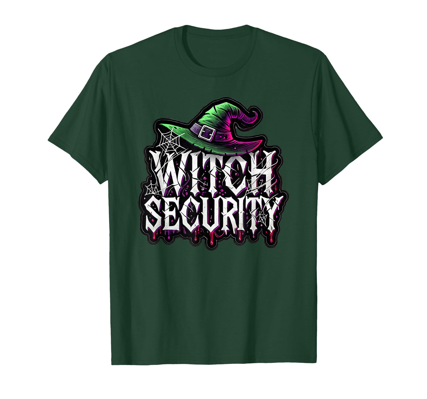 Witch Security Easy Husband of Witches Costume Fun Boyfriend T-Shirt