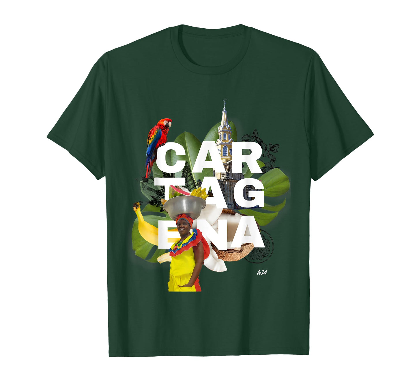 Hecho en Cartagena Colombia T-Shirt