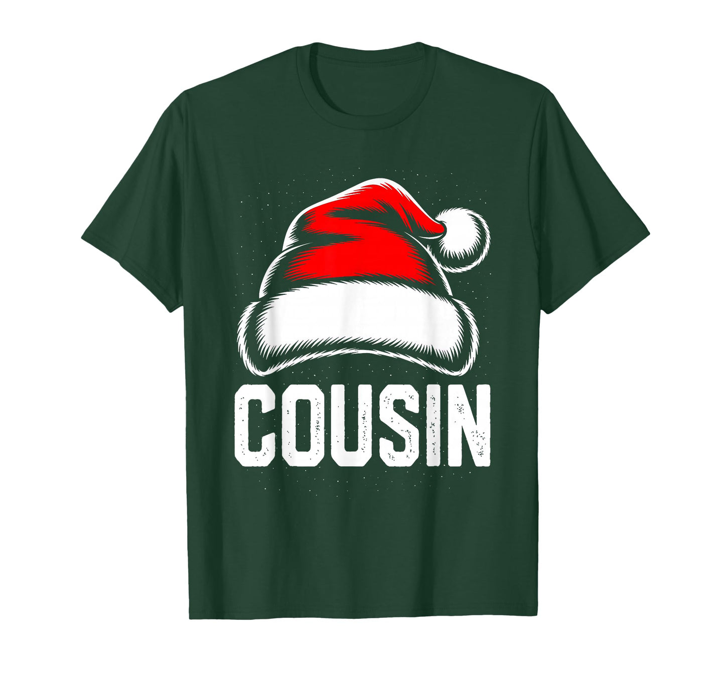 Cousin Santa Christmas Family Matching Pajamas Xmas Squad T-Shirt