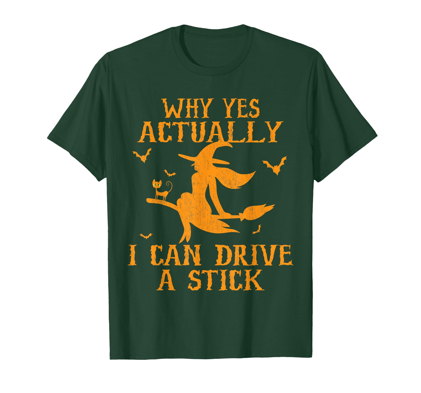 Yes Actually I Can Drive A Stick Halloween Costume T-Shirt